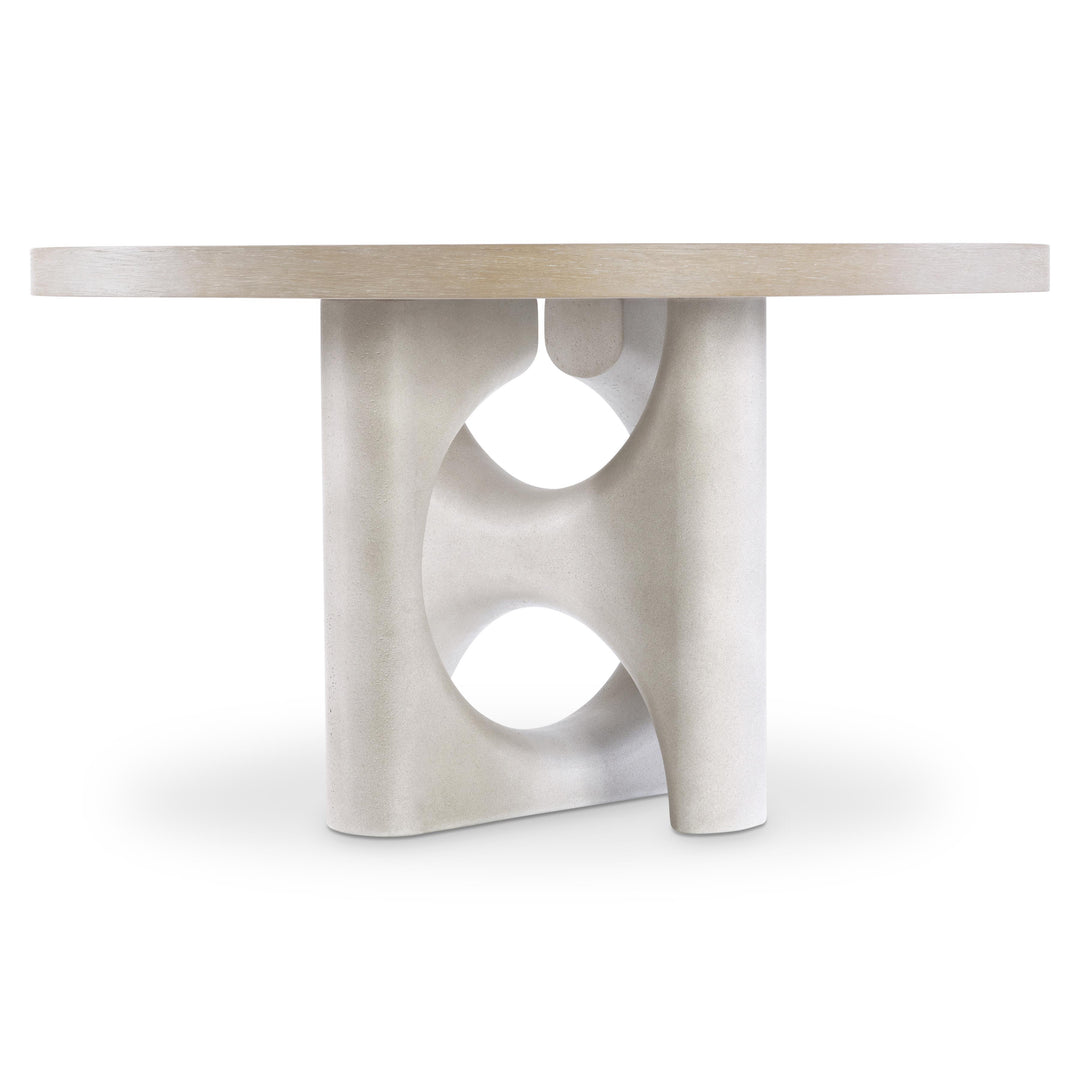 American Home Furniture Bernhardt Loft Antibes Round Dining Table 