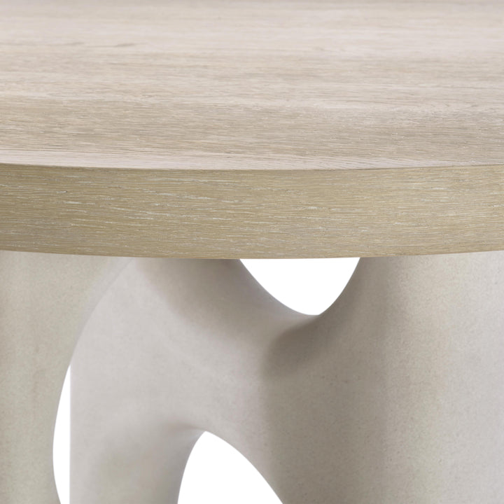 American Home Furniture Bernhardt Loft Antibes Round Dining Table 