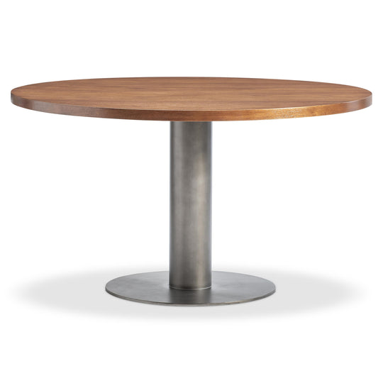 American Home Furniture Bernhardt Loft Brasea Round Dining Table 