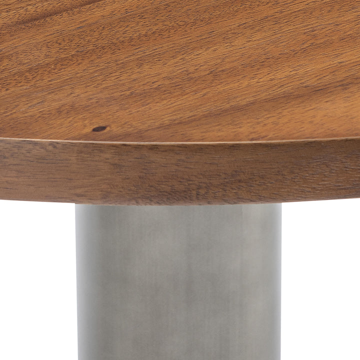 American Home Furniture Bernhardt Loft Brasea Round Dining Table 