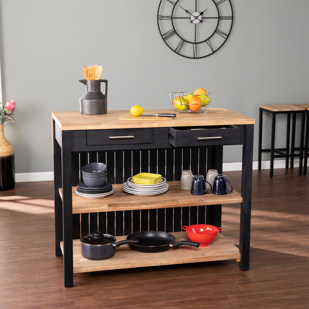 Berinsly Kitchen Island