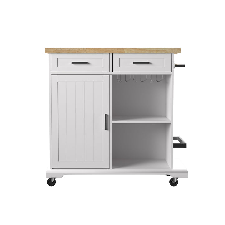 Warkin Rolling Kitchen Island