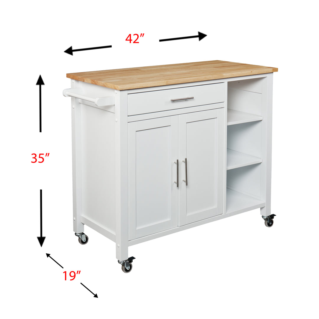 Martinville Kitchen Cart