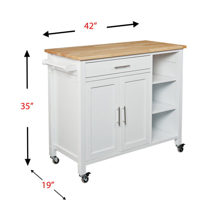 Martinville Kitchen Cart