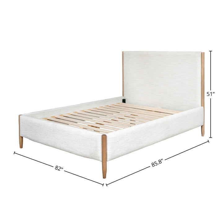 Kamelia King Bed - Sand
