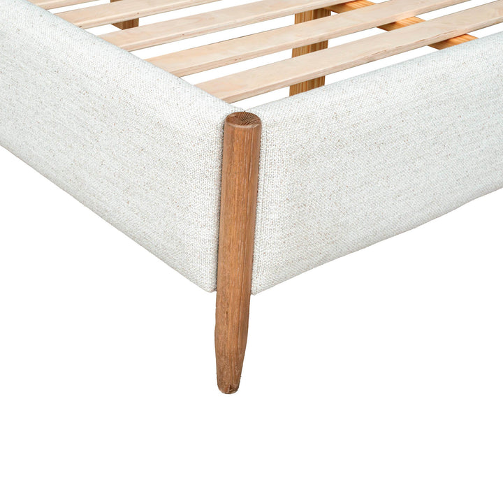 Kamelia Queen Bed - Sand