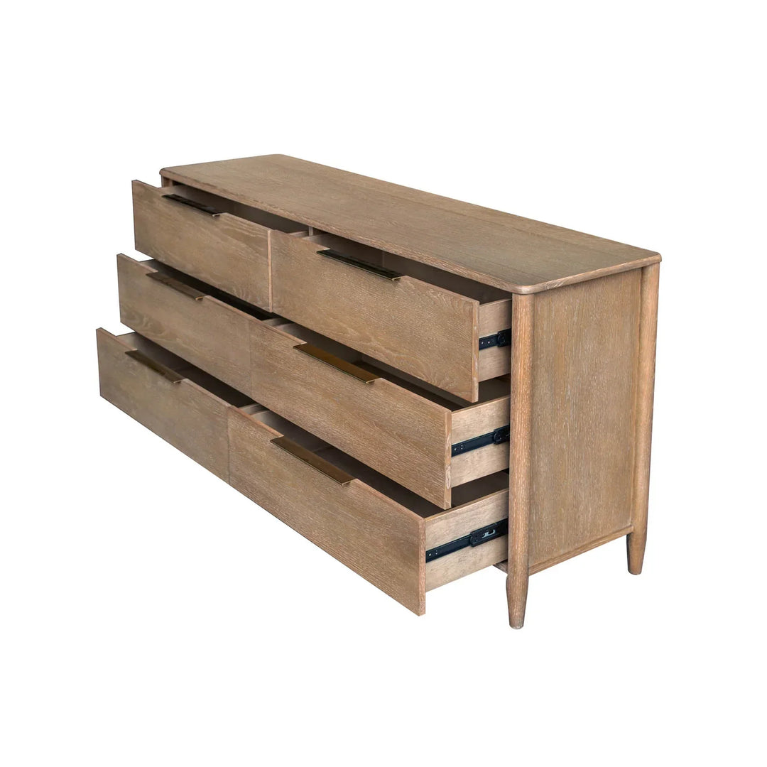 Kamelia 6 Drawer Dresser