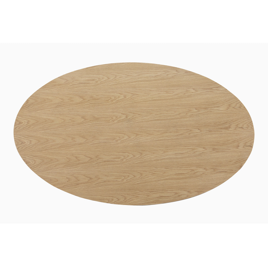 Moe's Home Collection - Otago Oval Dining Table Oak - KC-1007-24-0 | American Home Furniture