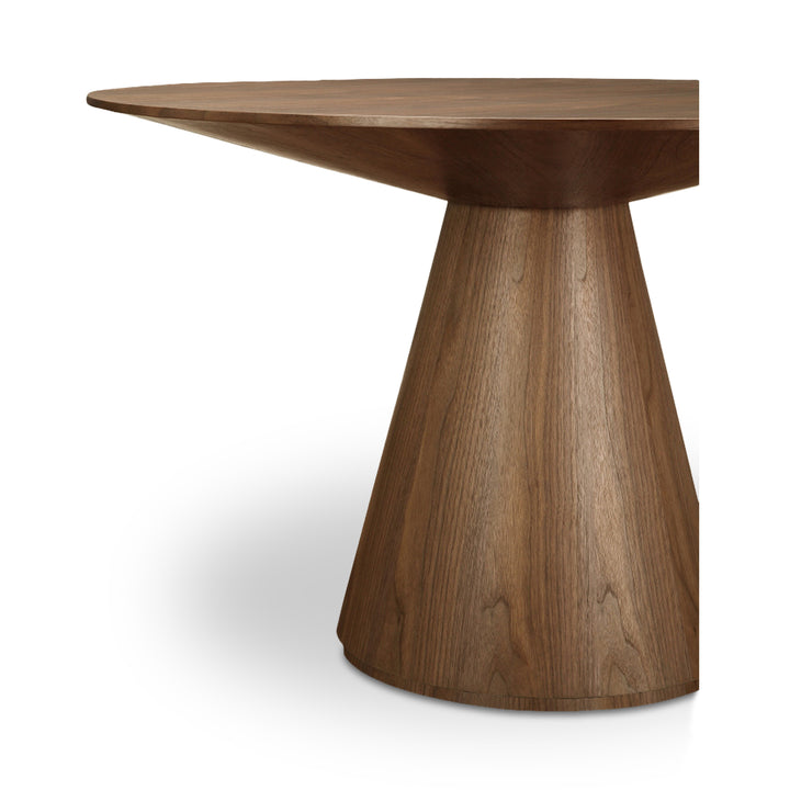 Moe's Home Collection - Otago Dining Table Round Walnut - KC-1028-03-0 | American Home Furniture