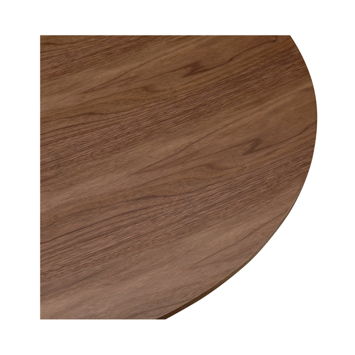Moe's Home Collection - Otago Dining Table Round Walnut - KC-1028-03-0 | American Home Furniture