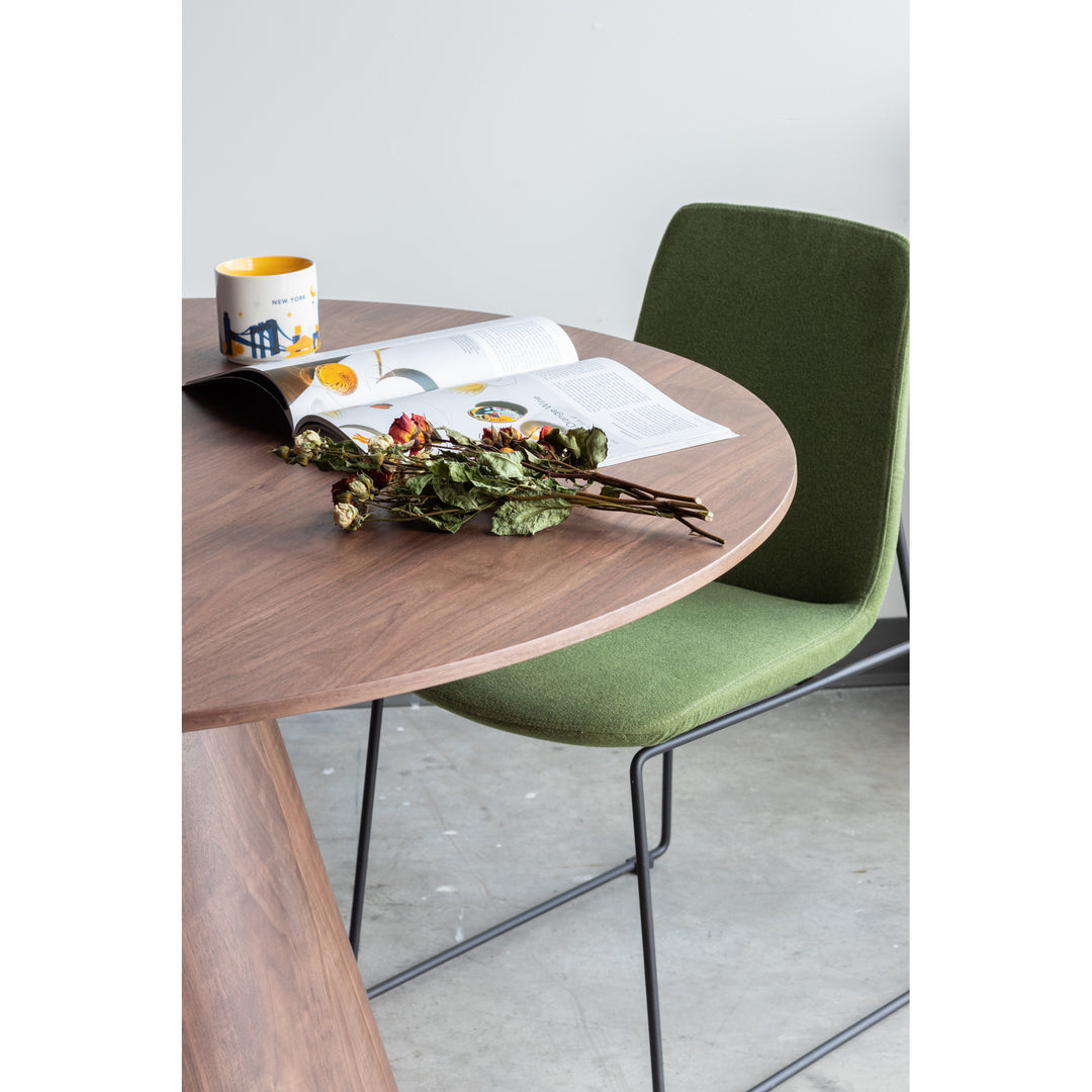 Moe's Home Collection - Otago Dining Table Round Walnut - KC-1028-03-0 | American Home Furniture