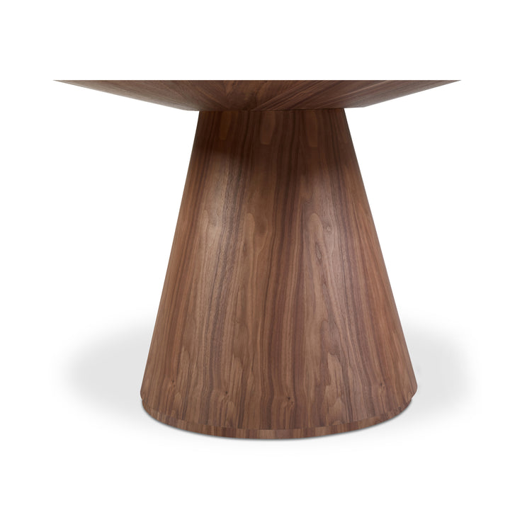 Moe's Home Collection - Otago Dining Table 54In Round Walnut - KC-1029-03-0 | American Home Furniture