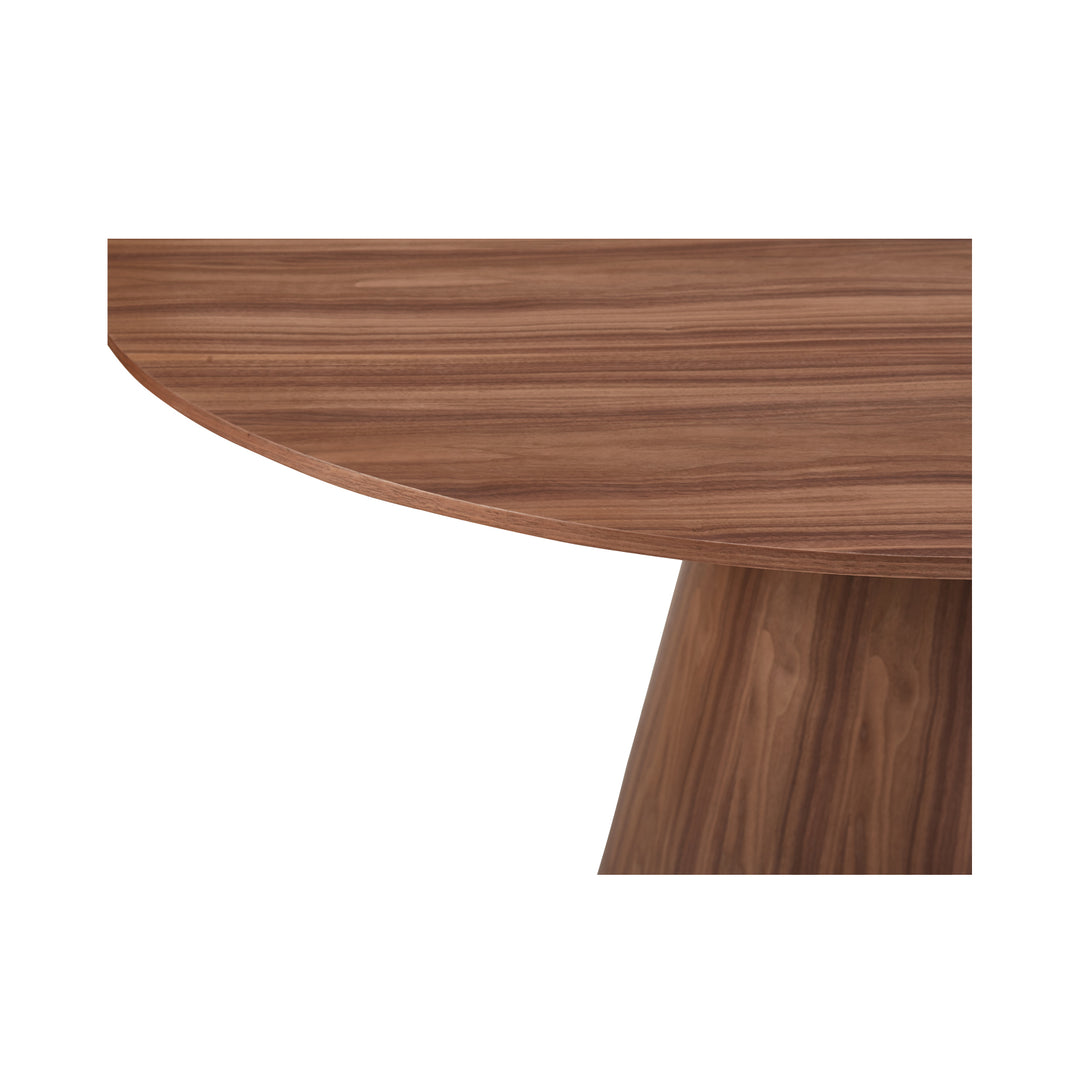 Moe's Home Collection - Otago Dining Table 54In Round Walnut - KC-1029-03-0 | American Home Furniture