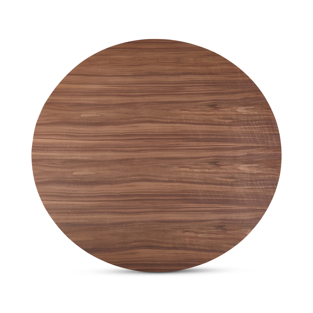 Moe's Home Collection - Otago Dining Table 54In Round Walnut - KC-1029-03-0 | American Home Furniture