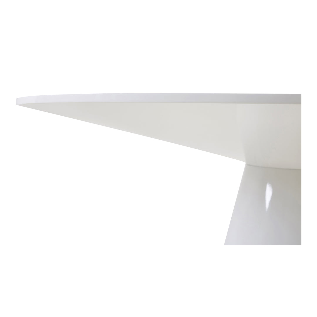Moe's Home Collection - Otago Dining Table 54In Round White - KC-1029-18-0 | American Home Furniture