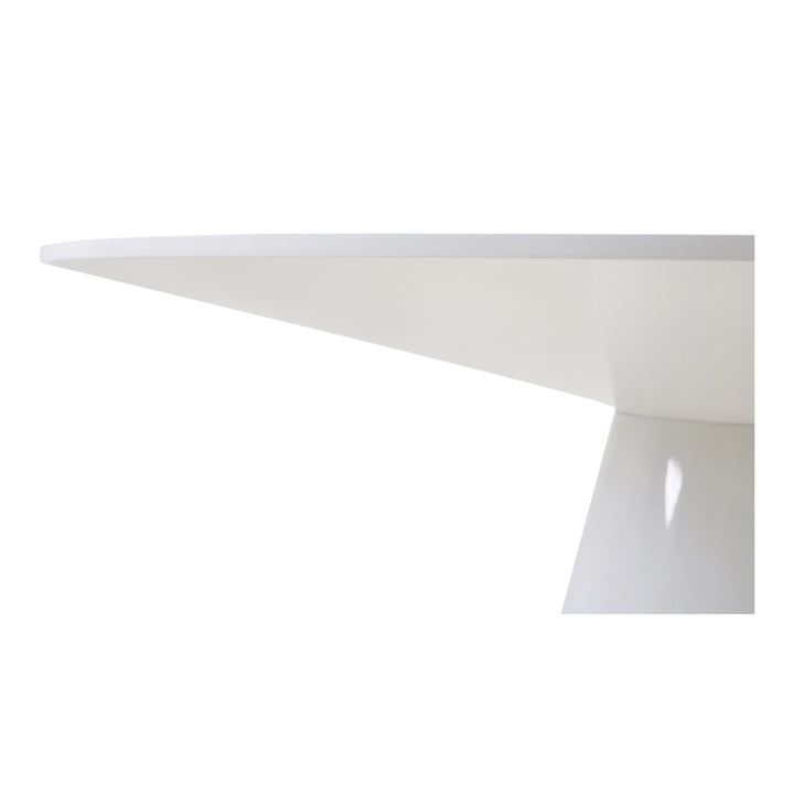 Moe's Home Collection - Otago Dining Table 54In Round White - KC-1029-18-0 | American Home Furniture