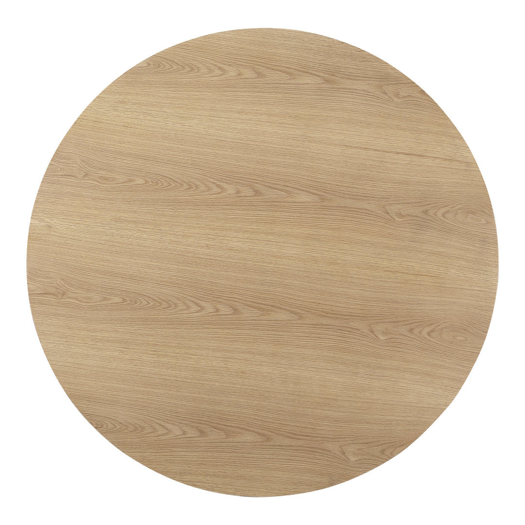 Moe's Home Collection - Otago Dining Table 54In Round Oak - KC-1029-24-0 | American Home Furniture