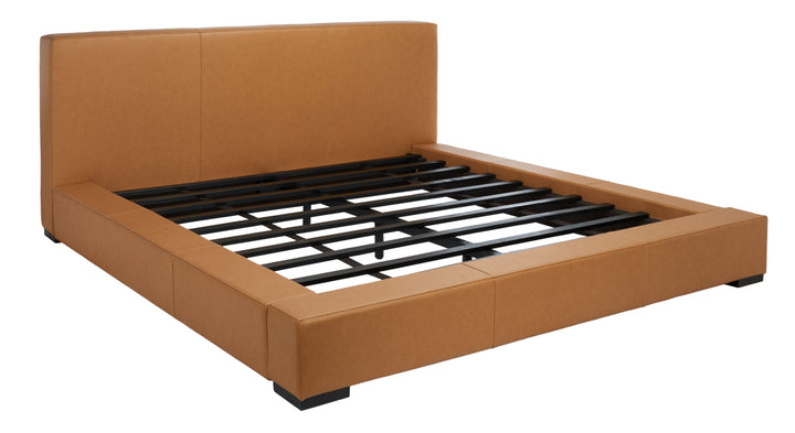 77"W x 96"D x 40.5"H / Light Brown