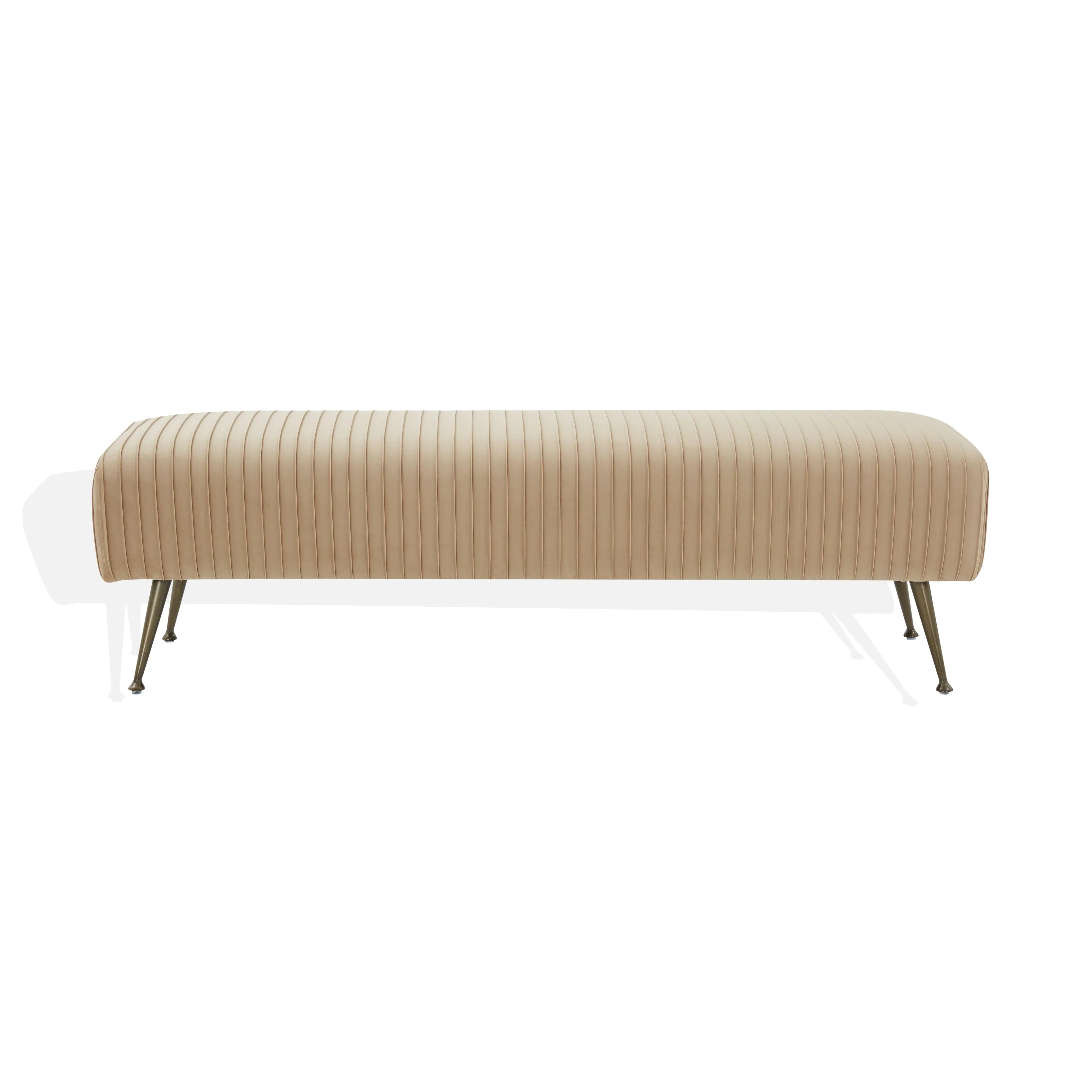 Salome Velvet Bench - Thumbnail 4