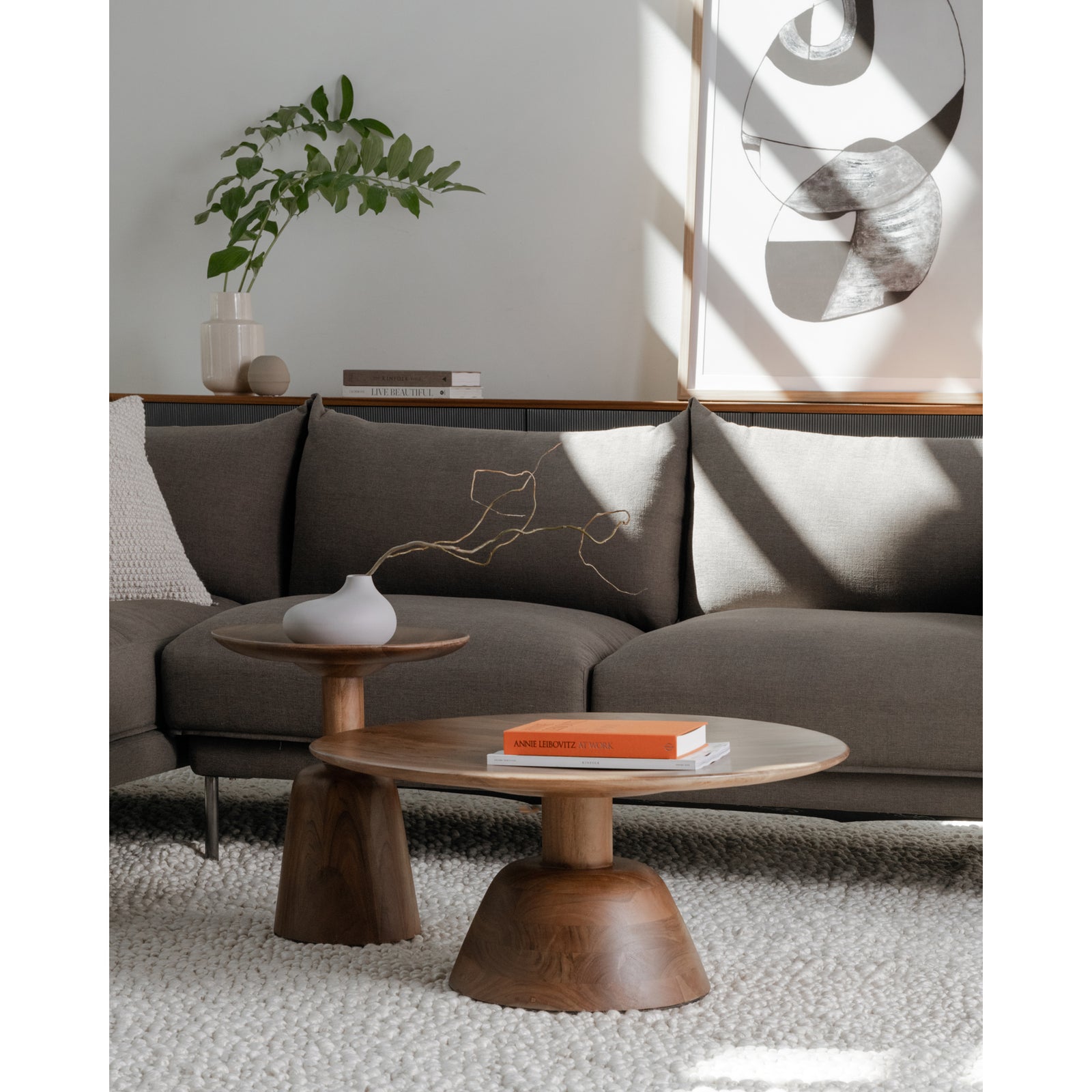 Moe's Home Collection - Nels Coffee Table Dark Brown - KY-1018-20 | American Home Furniture