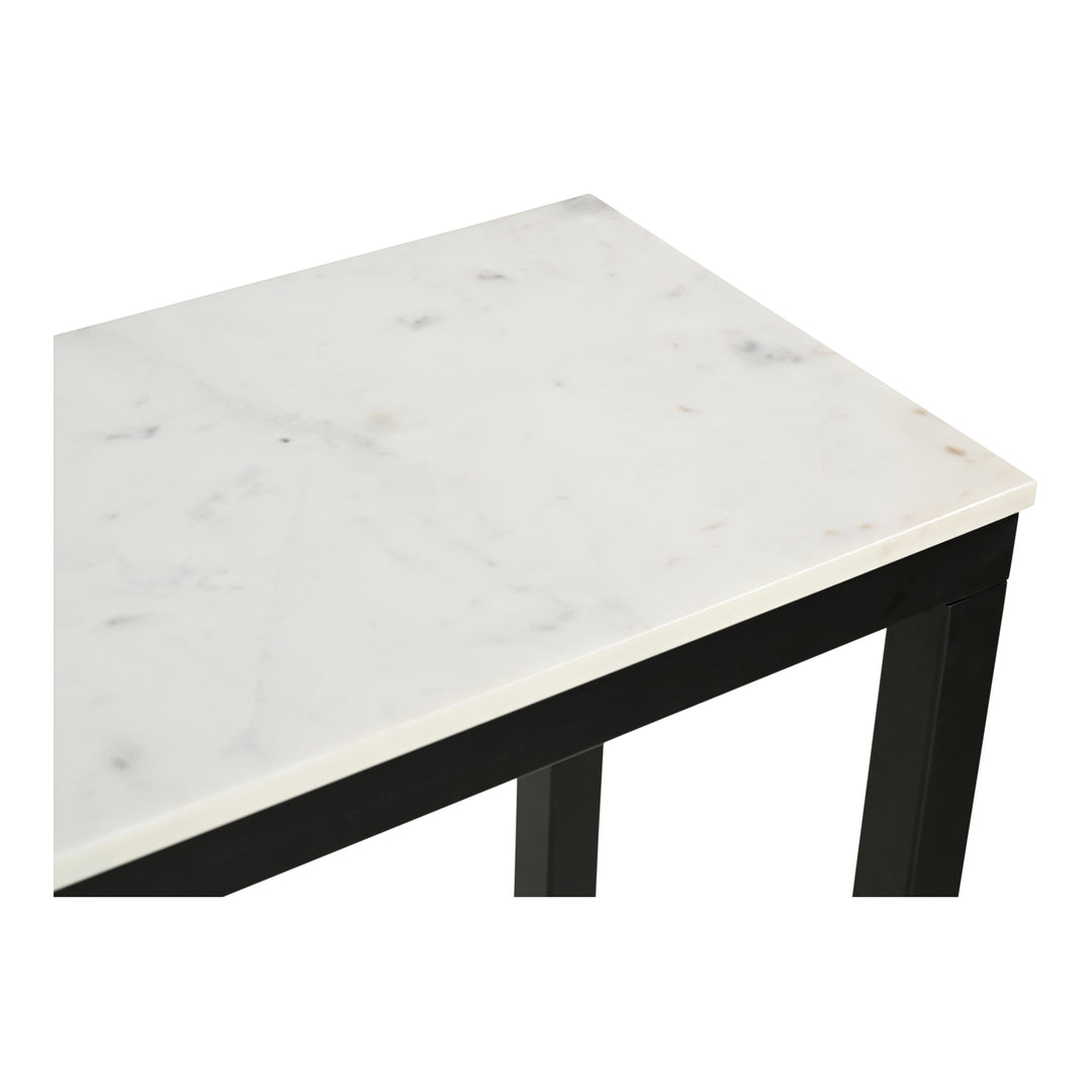 Moe's Home Collection - Parson Console Table White Marble - KY-1035-02-0 | American Home Furniture