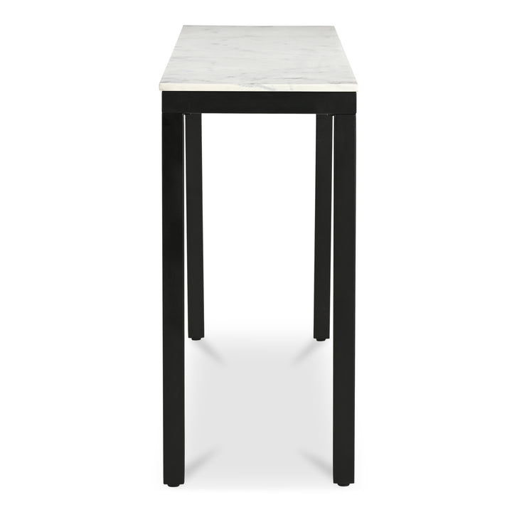 Moe's Home Collection - Parson Console Table White Marble - KY-1035-02-0 | American Home Furniture