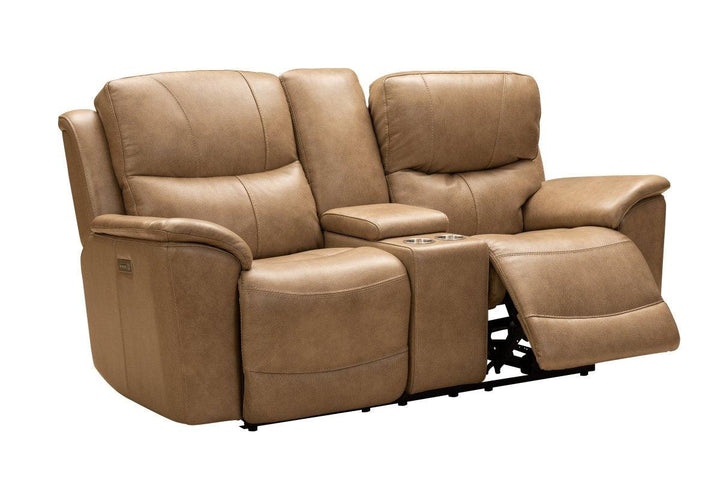 Kaden Power Reclining Console Loveseat - AmericanHomeFurniture