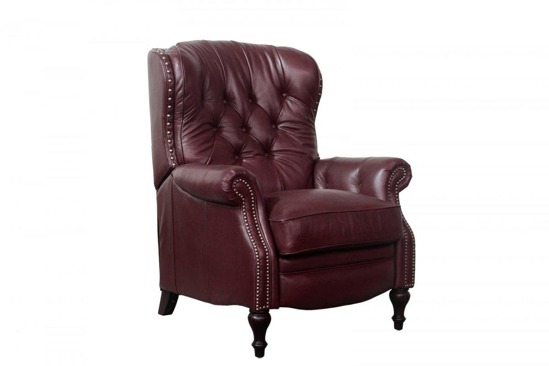 Kendall Push Thru The Arms Recliner - AmericanHomeFurniture
