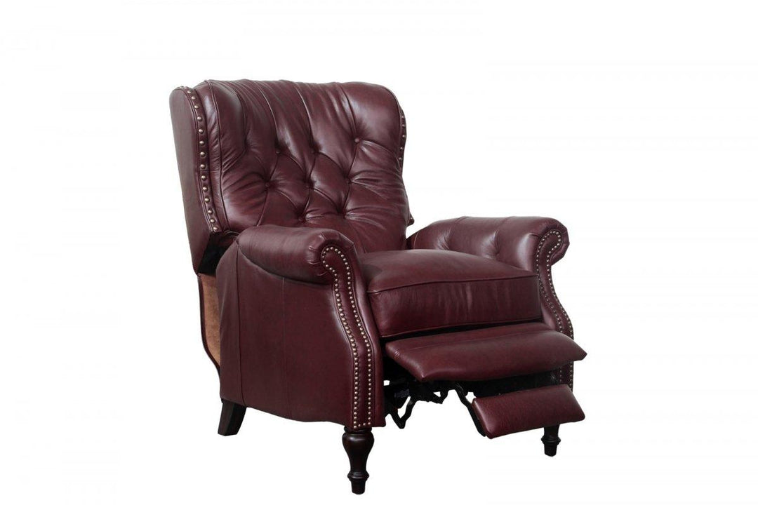 Kendall Push Thru The Arms Recliner - AmericanHomeFurniture