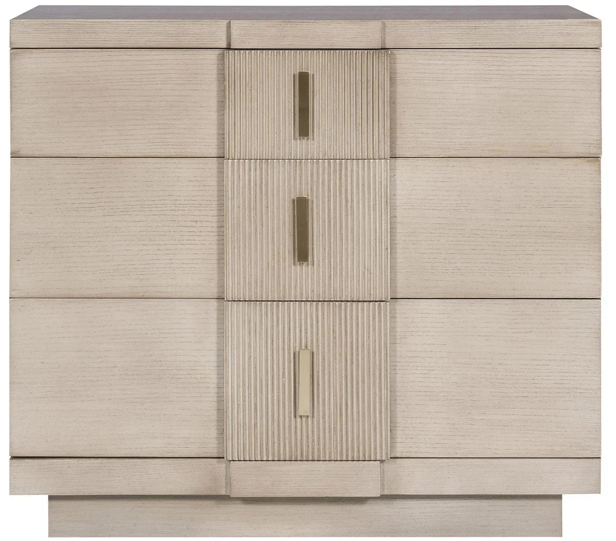 American Home Furniture Vanguard Furniture Axis 3-Drawer Nightstand