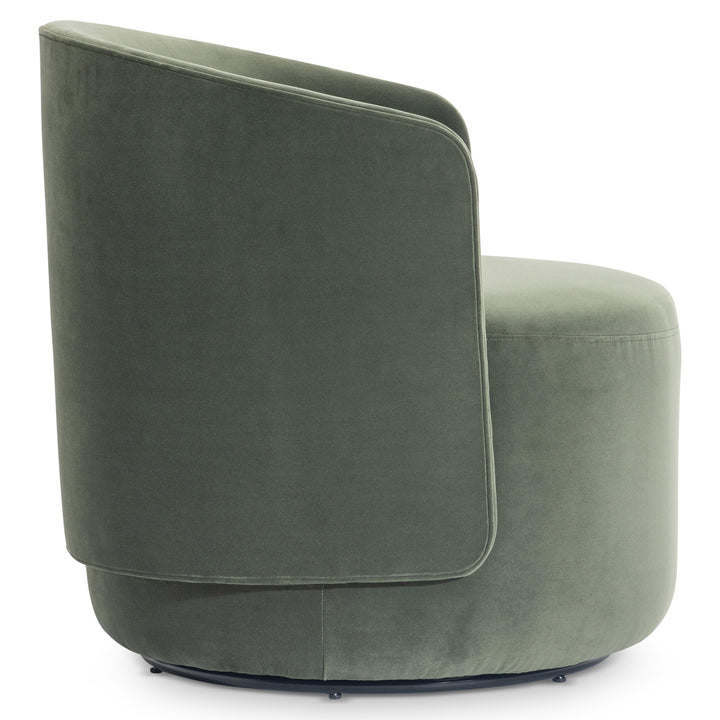 American Home Furniture Bernhardt Loft Crosby Fabric Swivel Chair