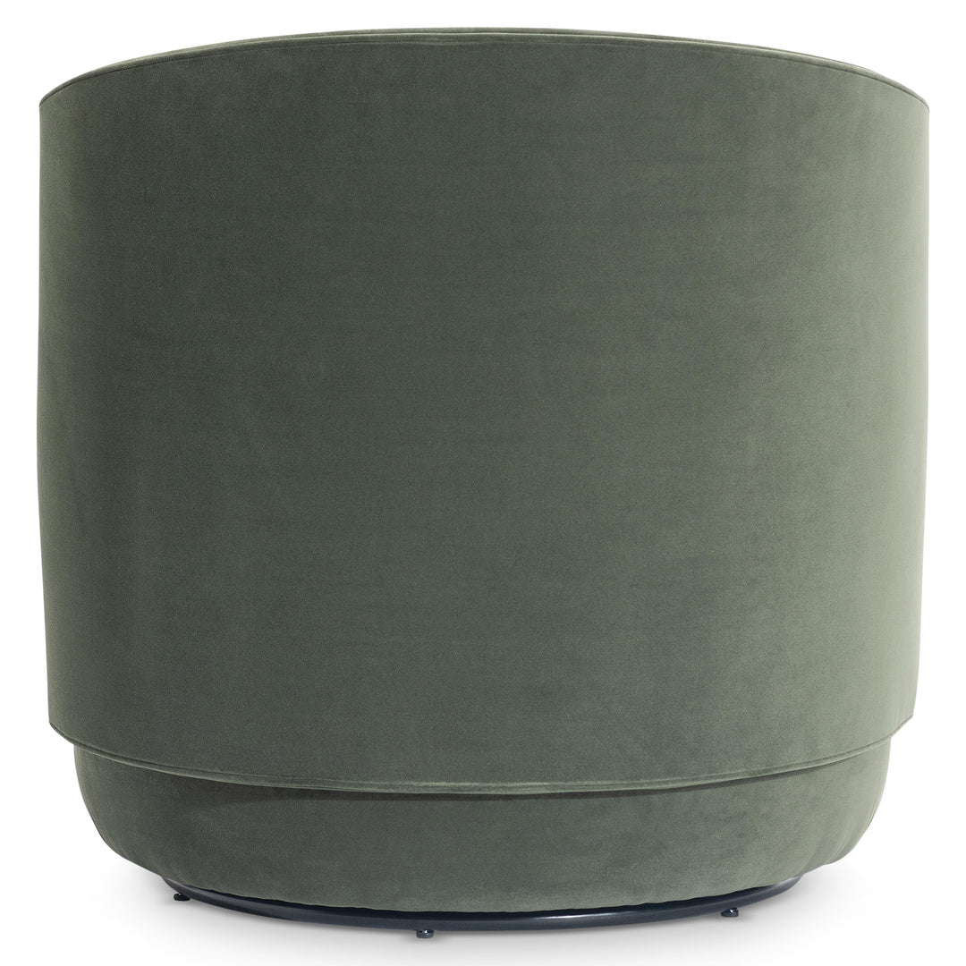 American Home Furniture Bernhardt Loft Crosby Fabric Swivel Chair