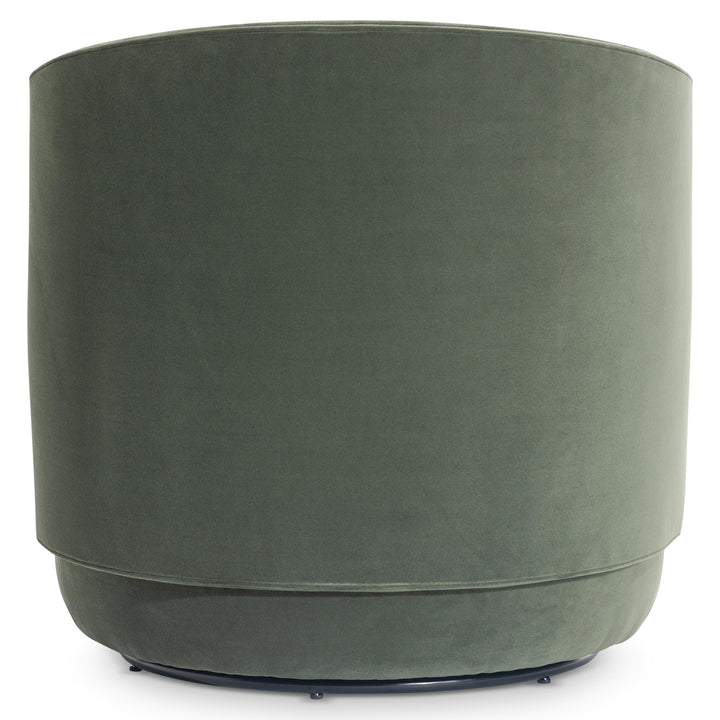 American Home Furniture Bernhardt Loft Crosby Fabric Swivel Chair