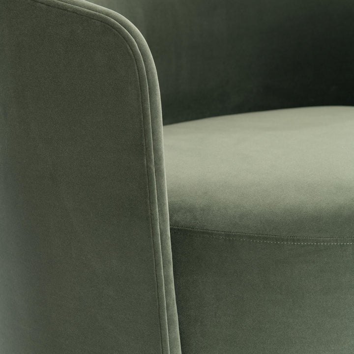 American Home Furniture Bernhardt Loft Crosby Fabric Swivel Chair