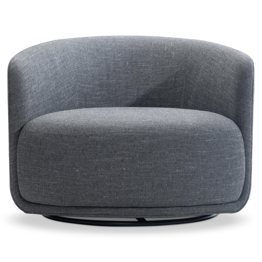 American Home Furniture Bernhardt Loft Astrid Fabric Swivel Chair
