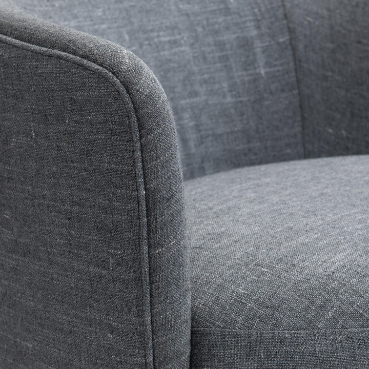 American Home Furniture Bernhardt Loft Astrid Fabric Swivel Chair