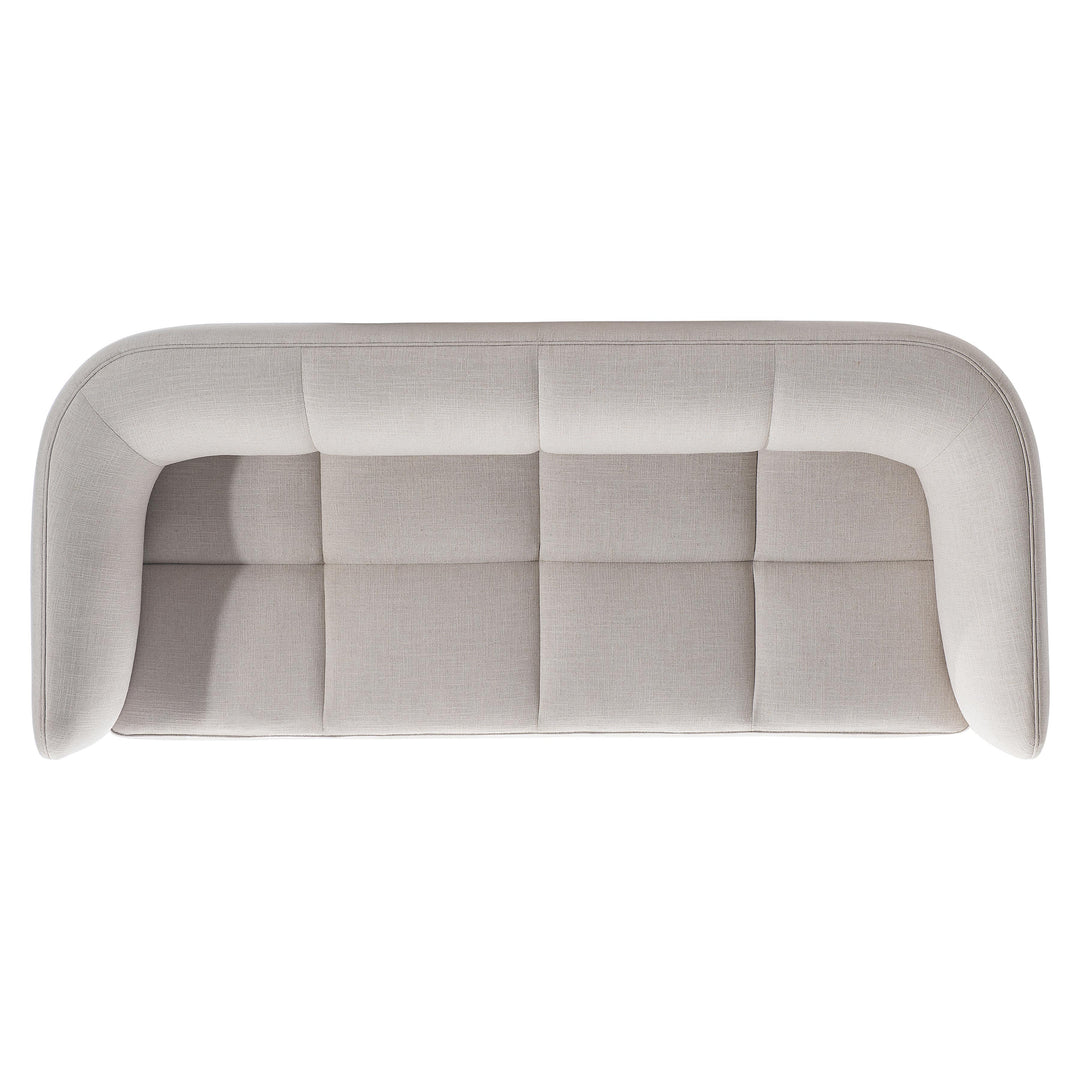 American Home Furniture Bernhardt Loft Mercer Fabric Sofa