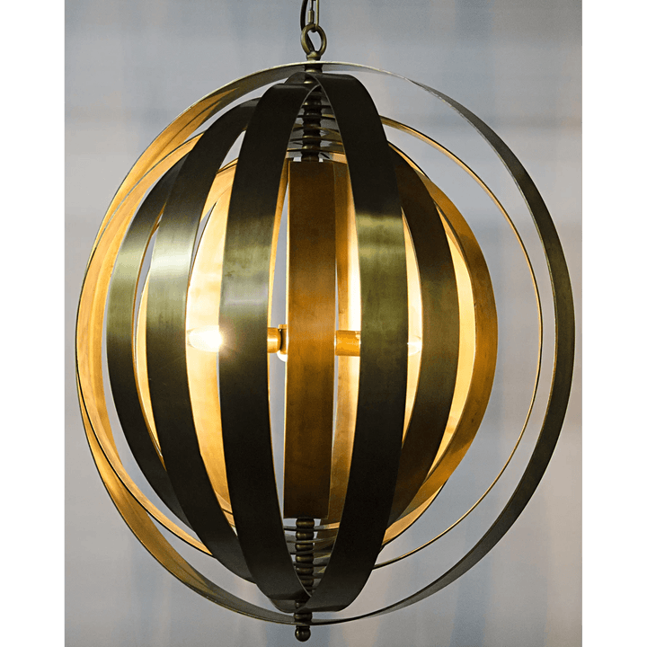 Noir Tournant Pendant, Antique Brass PENDANT LIGHTING