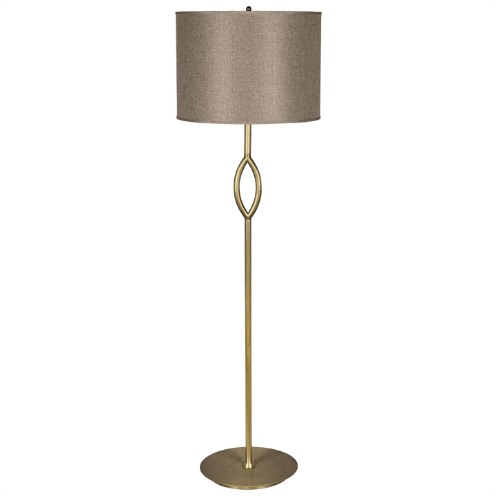 Noir Ridge Floor Lamp with Shade FLOOR LAMPS