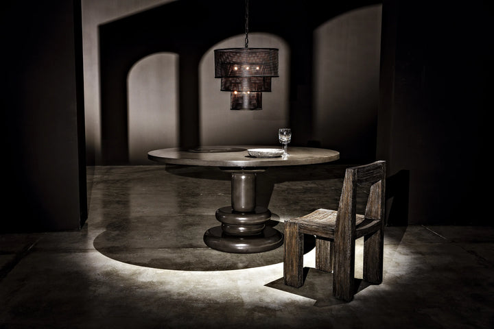 American Home Furniture | Noir - Arena Pendant, Black Steel