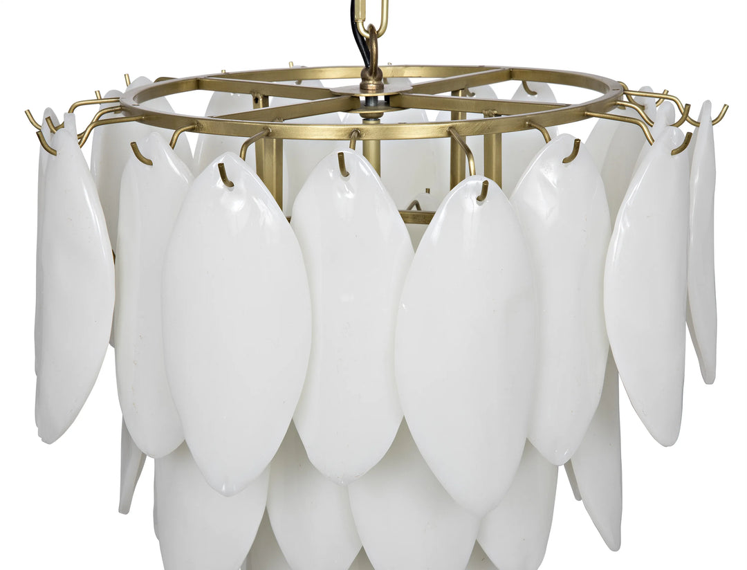 American Home Furniture | Noir - Lotus Chandelier