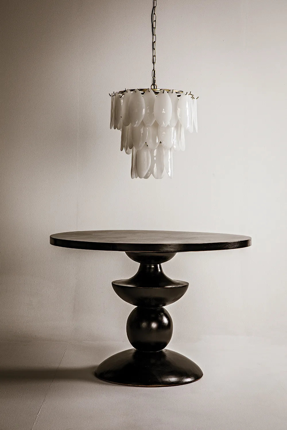 American Home Furniture | Noir - Lotus Chandelier