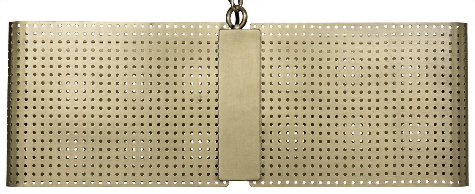 Noir Apollo Lantern, Metal with Brass Finish PENDANT LIGHTING