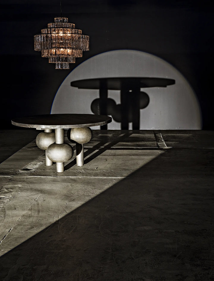 American Home Furniture | Noir - Satellite Chandelier, Black Steel