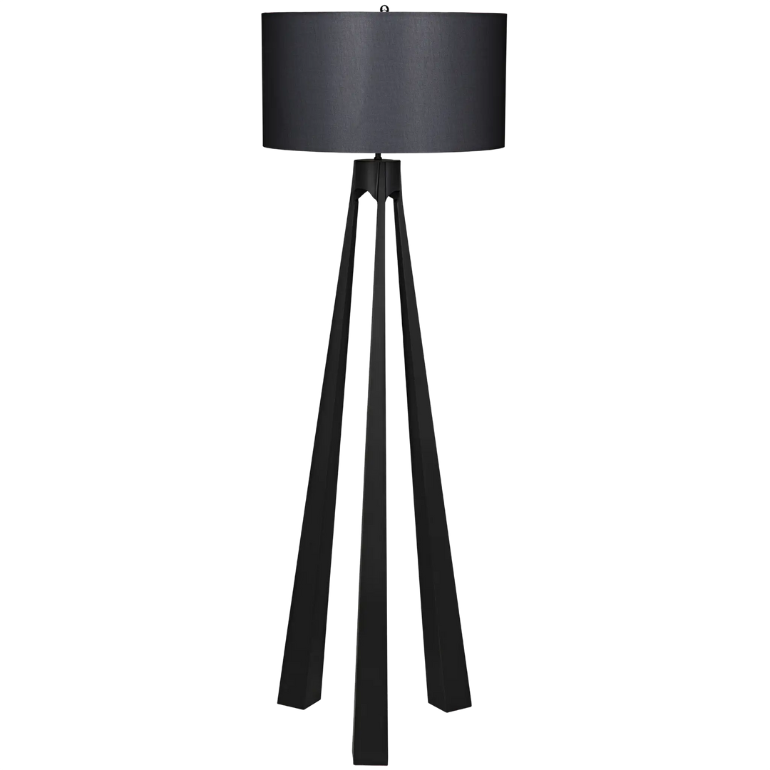 American Home Furniture | Noir - Lore Floor Lamp with Shade