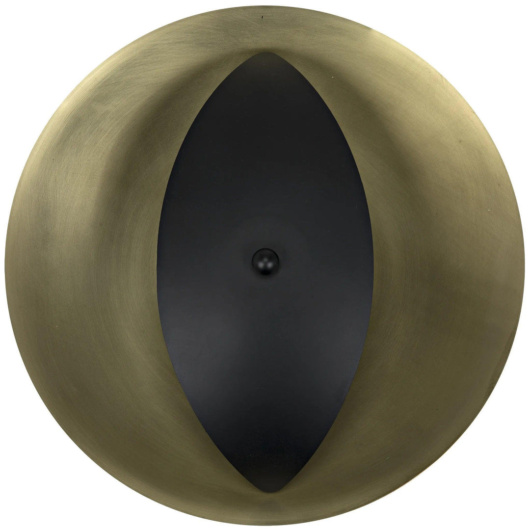 Bengal Sconce, Steel with Brass Finish - AmericanHomeFurniture