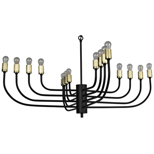 Noir Claude Chandelier CHANDELIERS