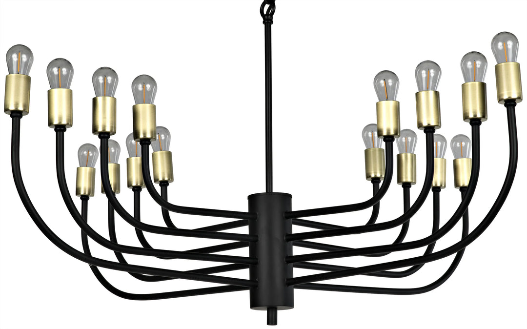 American Home Furniture | Noir - Claude Chandelier