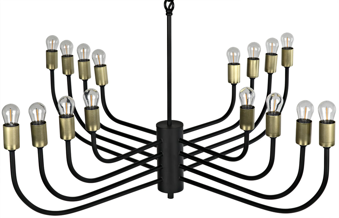 American Home Furniture | Noir - Claude Chandelier