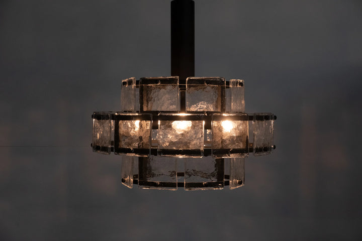 American Home Furniture | Noir - Bergdorf Pendant, Black Steel